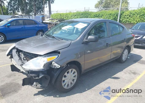 2015 Nissan Versa 1.6 S+ из США, поврежденный, VIN 3N1CN7AP2FL866770